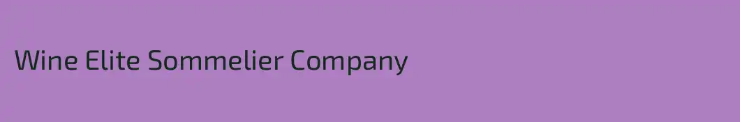 Wine Elite Sommelier Company
